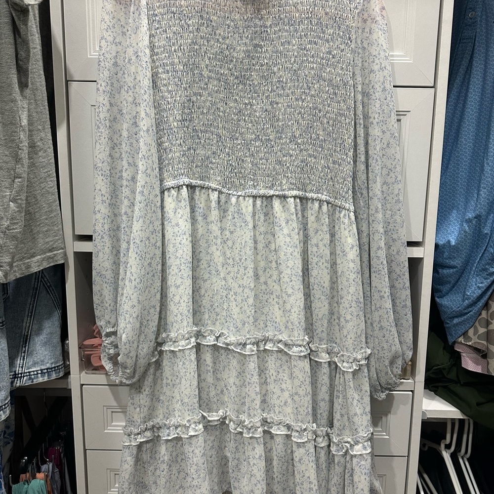 Petal and Pup Rachael Dress - smocked long sleeve dress